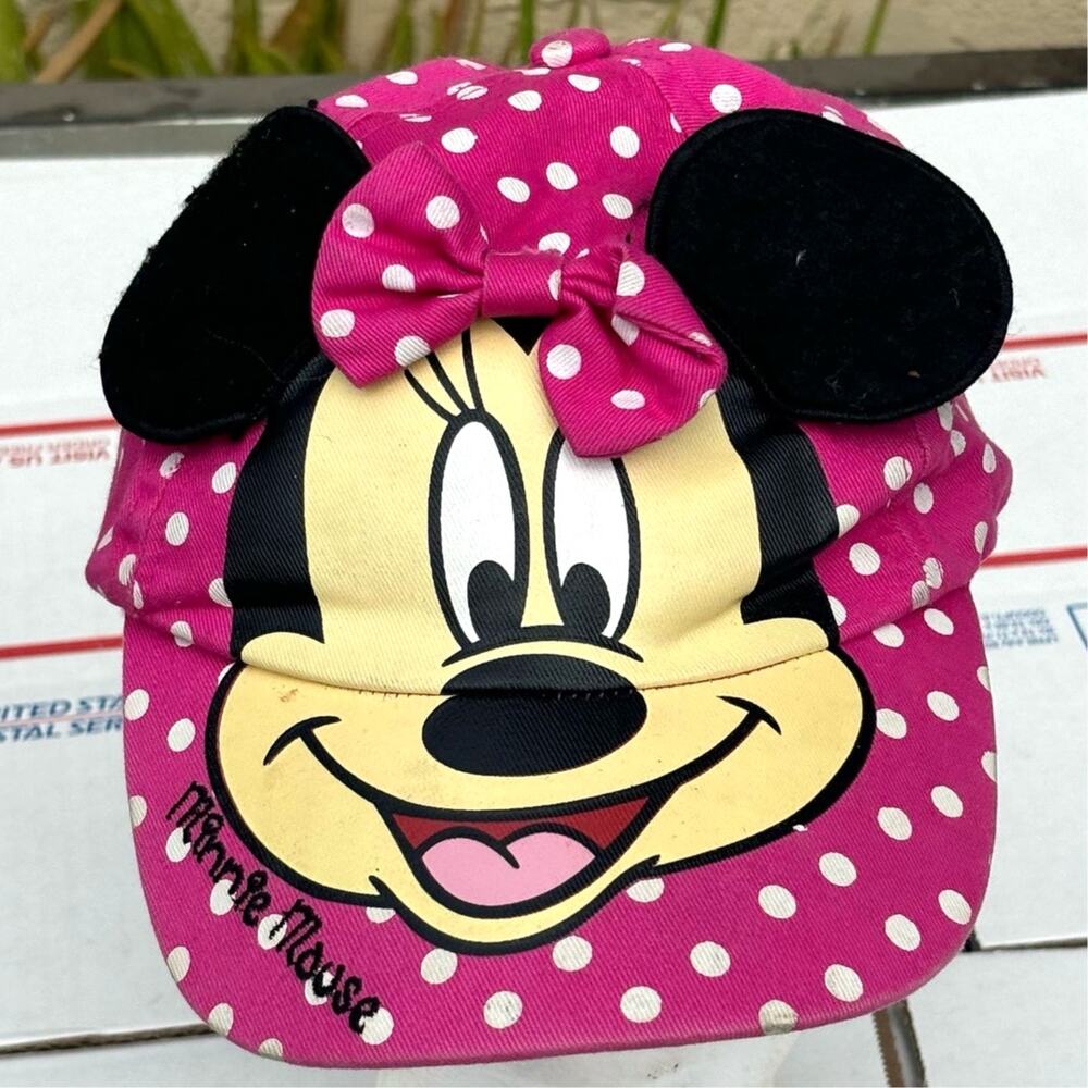 Pink Disney Minnie Mouse Hat